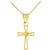 Middle Go Pendant Necklace in 9ct Gold