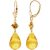 Citrine Ada Dimensional Drop Earrings in 9ct Gold