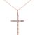 Diamond Go Pendant Necklace in 9ct Rose Gold