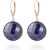 Sapphire & Diamond Blythe Dimensional Drop Earrings in 9ct Rose Gold