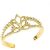 Lotus Flower Rope Ring in 9ct Gold