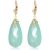 Green Chalcedony Susannah Signature Filigree Drop Earrings in 9ct Gold