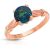 Alexandrite Anoushka Solitaire Ring in 9ct Rose Gold