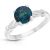 Alexandrite Anoushka Solitaire Ring in Sterling Silver