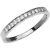 Diamond Marriage ceremony Ring in 9ct White Gold