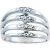 Diamond Ring in 9ct White Gold