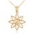 Dainty Daisy Pendant Necklace in 9ct Gold