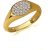 CZ Ring in 9ct Gold