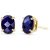 Sapphire Barcelona Stud Earrings in 9ct Gold