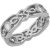 Diamond Wedding ceremony Ring in 9ct White Gold