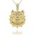 Pitbull Shut Up Pendant Necklace in 9ct Gold